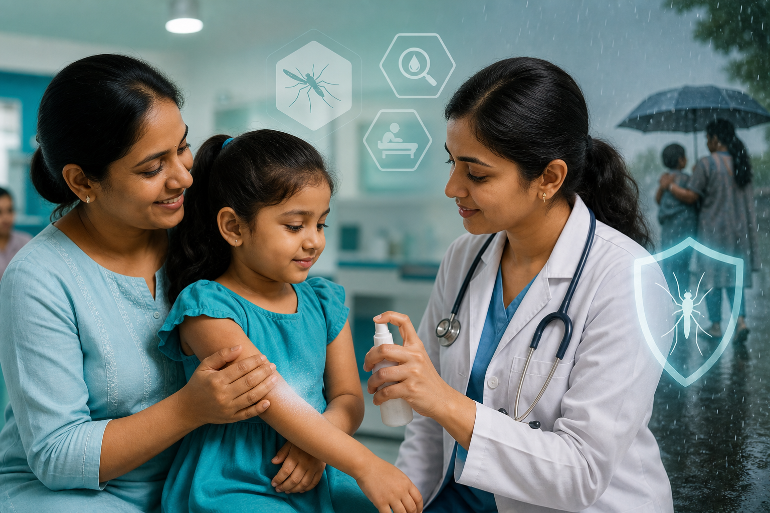 Dengue and malaria prevention in children explained by Dr R Milan Talwar pediatrician in Ramamurthy Nagar Bengaluru