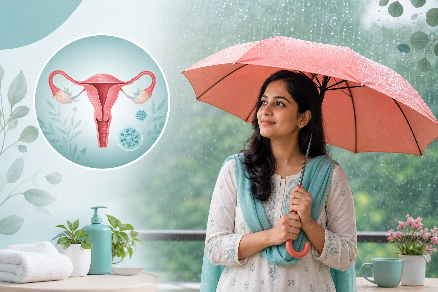 Vaginal infections during monsoon explained by Dr Shalini Y gynecologist in Ramamurthy Nagar Bengaluru